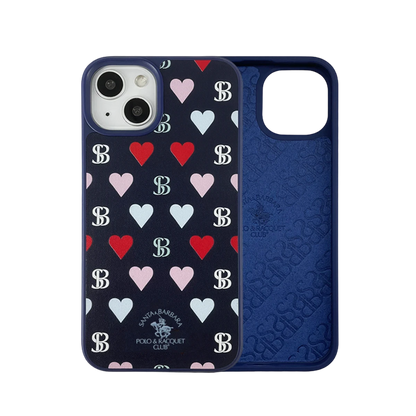 Santa Barbara Polo Racquet Club Apple iPhone 13 Prudence Deri Kapak - Lacivert