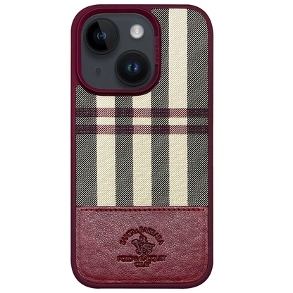 Santa Barbara Polo Racquet Club Apple iPhone 14 Cyril Magsafe Kapak - Kırmızı