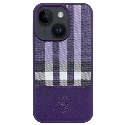 Santa Barbara Polo Racquet Club Apple iPhone 14 Cyril Magsafe Kapak - Mor