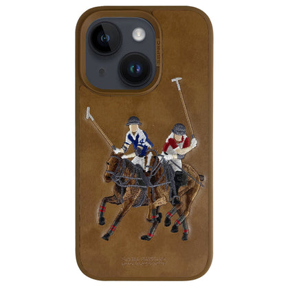 Santa Barbara Polo Racquet Club Apple iPhone 14 Jockey Deri Kapak