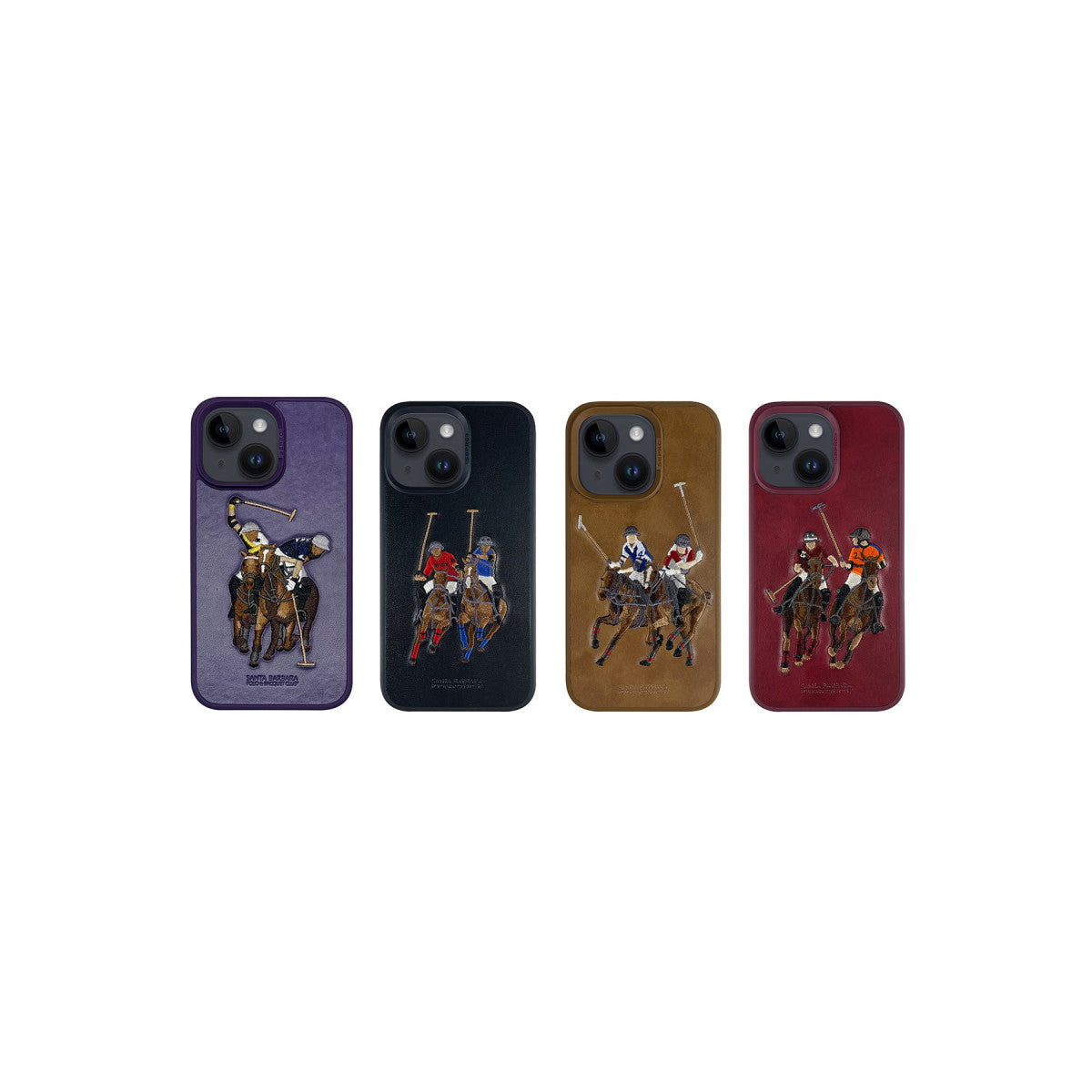 Santa Barbara Polo Racquet Club Apple iPhone 14 Jockey Deri Kapak