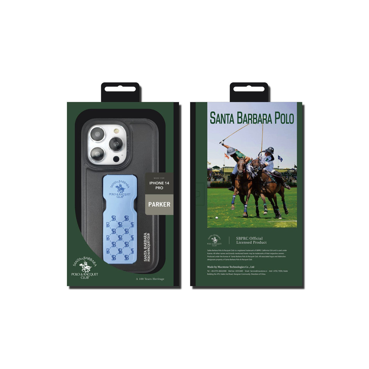 Santa Barbara Polo Racquet Club Apple iPhone 14 Parker Stand Kapak