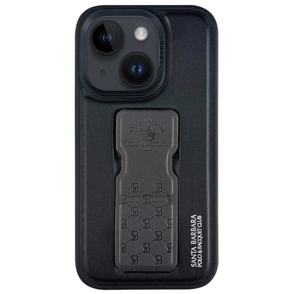 Santa Barbara Polo Racquet Club Apple iPhone 14 Parker Stand Kapak - Gri