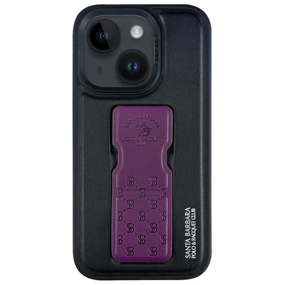 Santa Barbara Polo Racquet Club Apple iPhone 14 Parker Stand Kapak - Mor