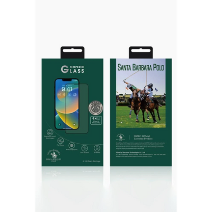 Santa Barbara Polo Racquet Club Apple iPhone 14 Pro 3D Premium Cam Ekran Koruyucu - Siyah