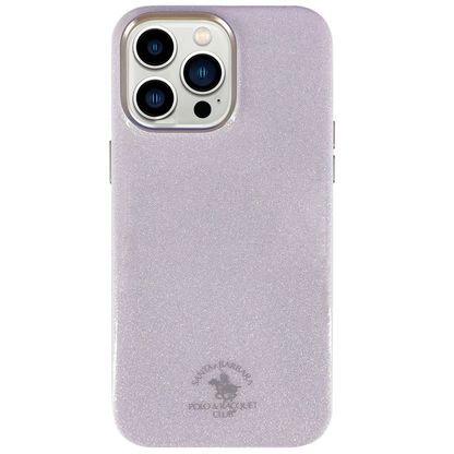 Santa Barbara Polo Racquet Club Apple iPhone 14 Pro Aurora Simli Kapak - Pembe