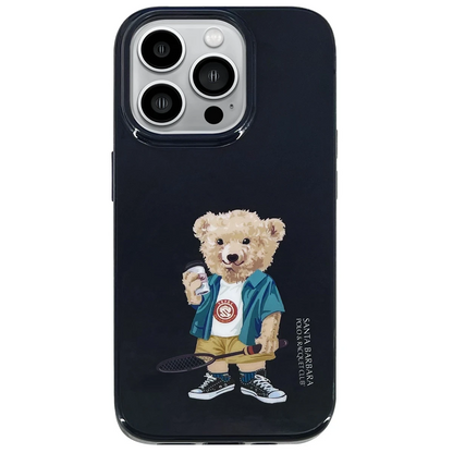 Santa Barbara Polo Racquet Club Apple iPhone 14 Pro Chuck Kapak - Siyah