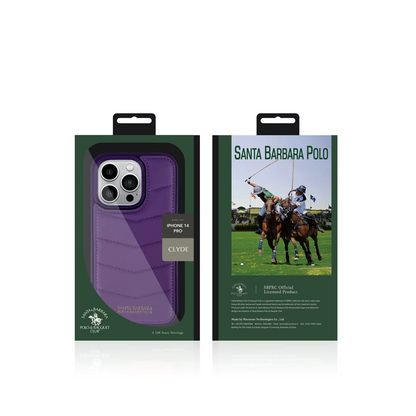 Santa Barbara Polo Racquet Club Apple iPhone 14 Pro Clyde Stand Kapak - Kahverengi