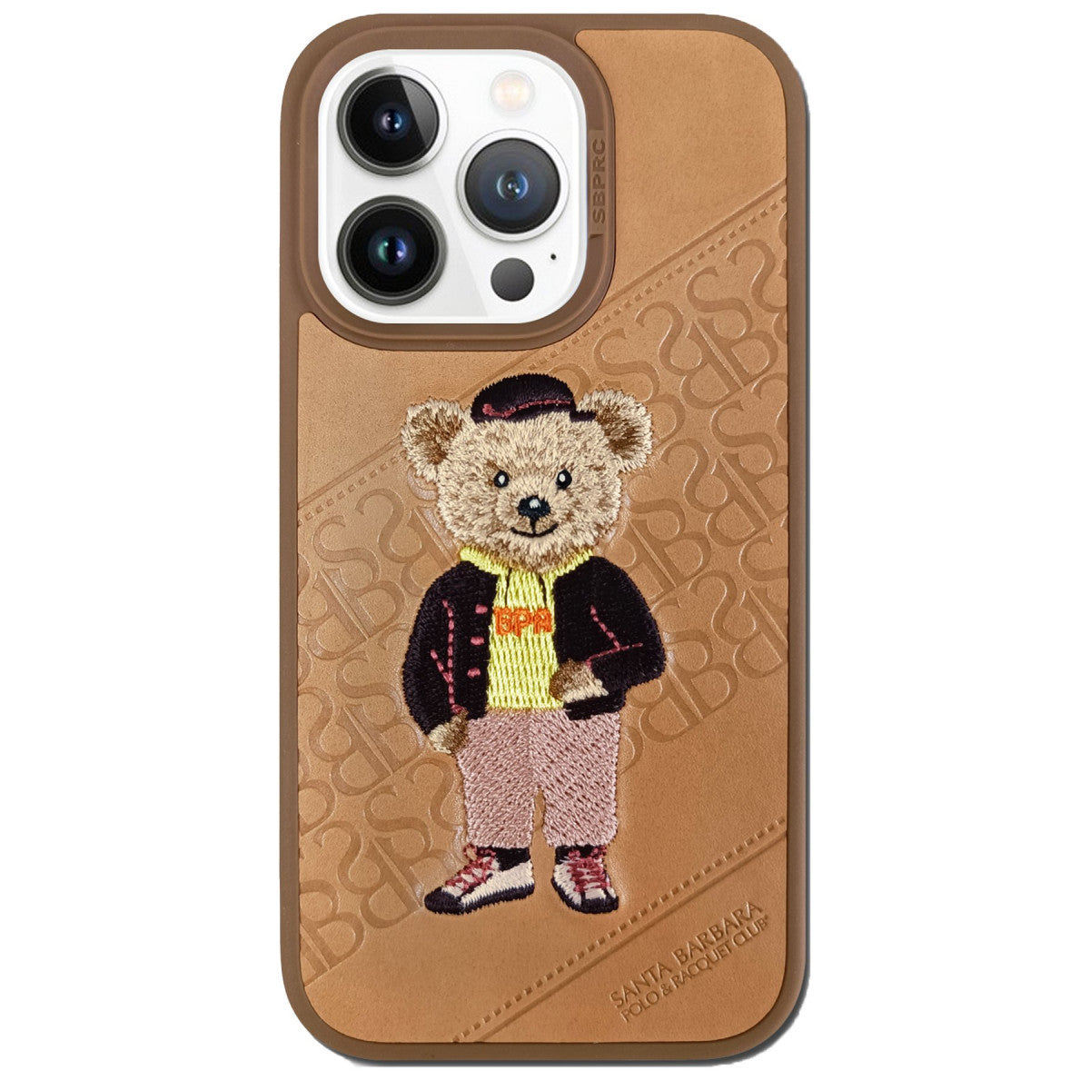 Santa Barbara Polo Racquet Club Apple iPhone 14 Pro Crete Deri Kapak