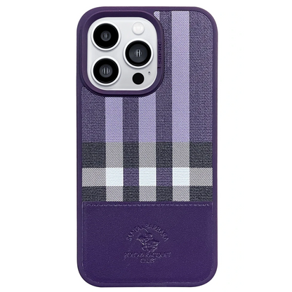Santa Barbara Polo Racquet Club Apple iPhone 14 Pro Cyril Magsafe Kapak - Mor