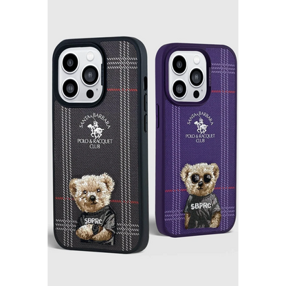 Santa Barbara Polo Racquet Club Apple iPhone 14 Pro Dustin Kapak - Mor