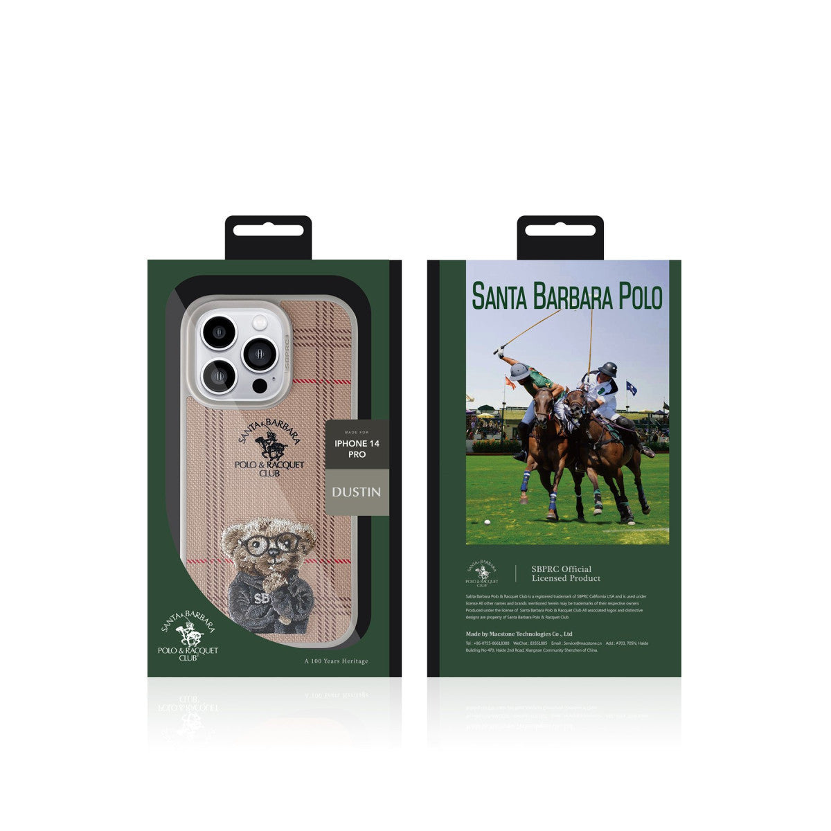 Santa Barbara Polo Racquet Club Apple iPhone 14 Pro Dustin Kapak