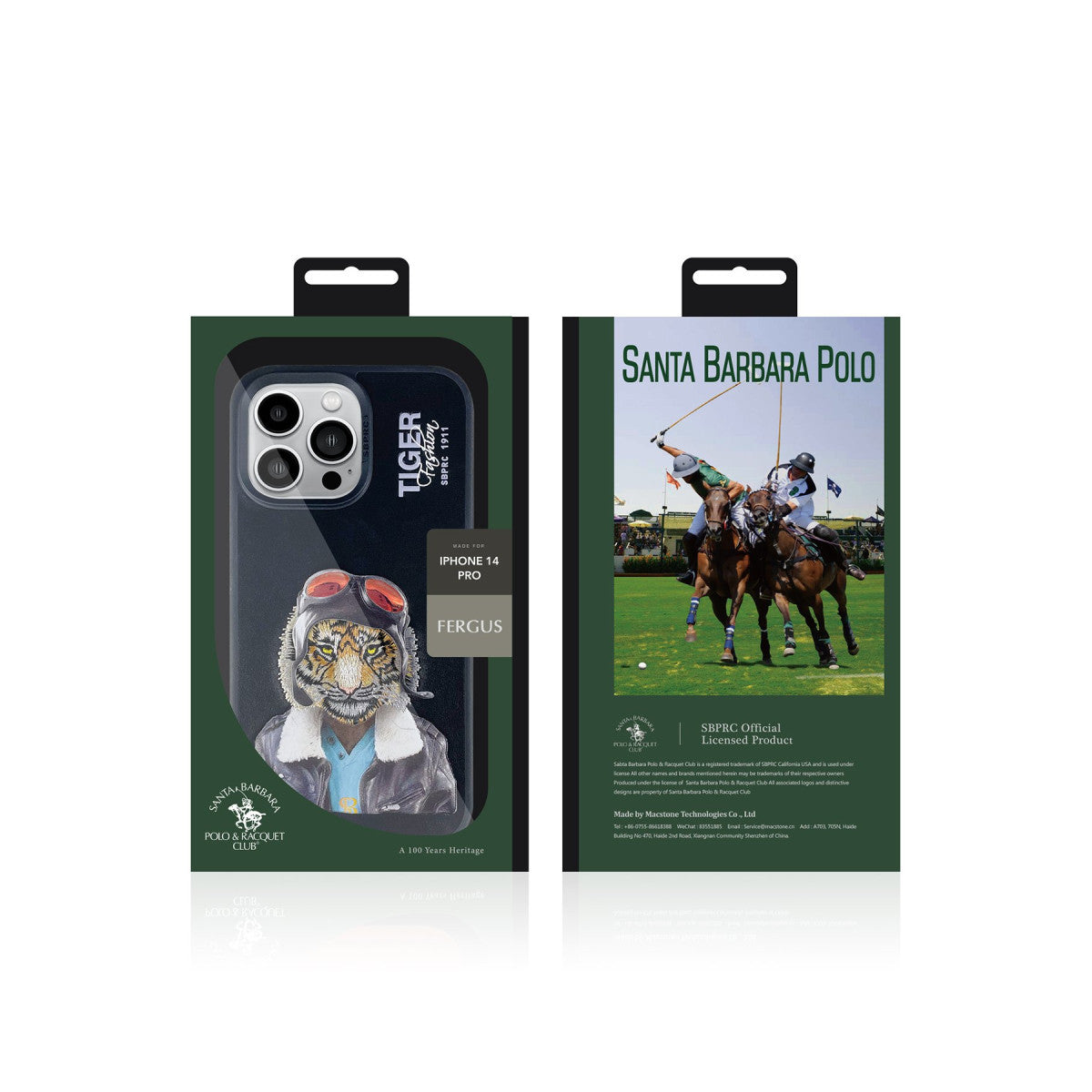 Santa Barbara Polo Racquet Club Apple iPhone 14 Pro Fergus Kapak
