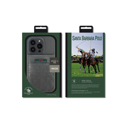 Santa Barbara Polo Racquet Club Apple iPhone 14 Pro Hulda Kartvizitli Kapak