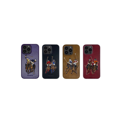 Santa Barbara Polo Racquet Club Apple iPhone 14 Pro Jockey Deri Kapak