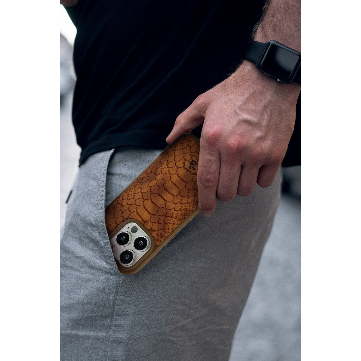 Santa Barbara Polo Racquet Club Apple iPhone 14 Pro Knight Deri Kapak
