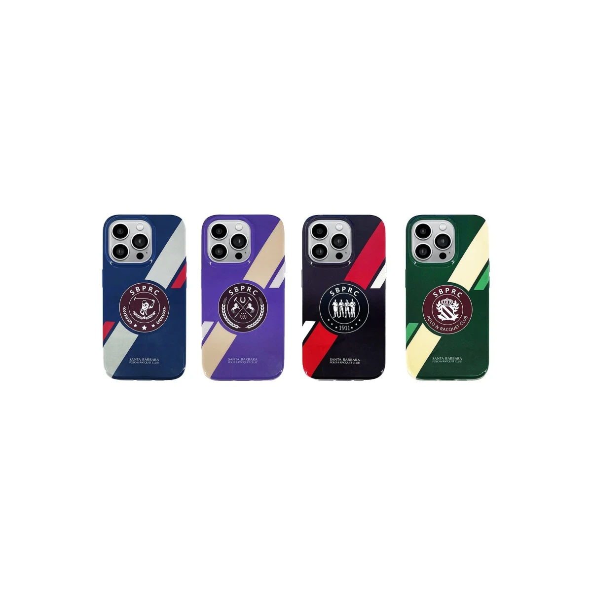 Santa Barbara Polo Racquet Club Apple iPhone 14 Pro Max Alden Kapak - Siyah