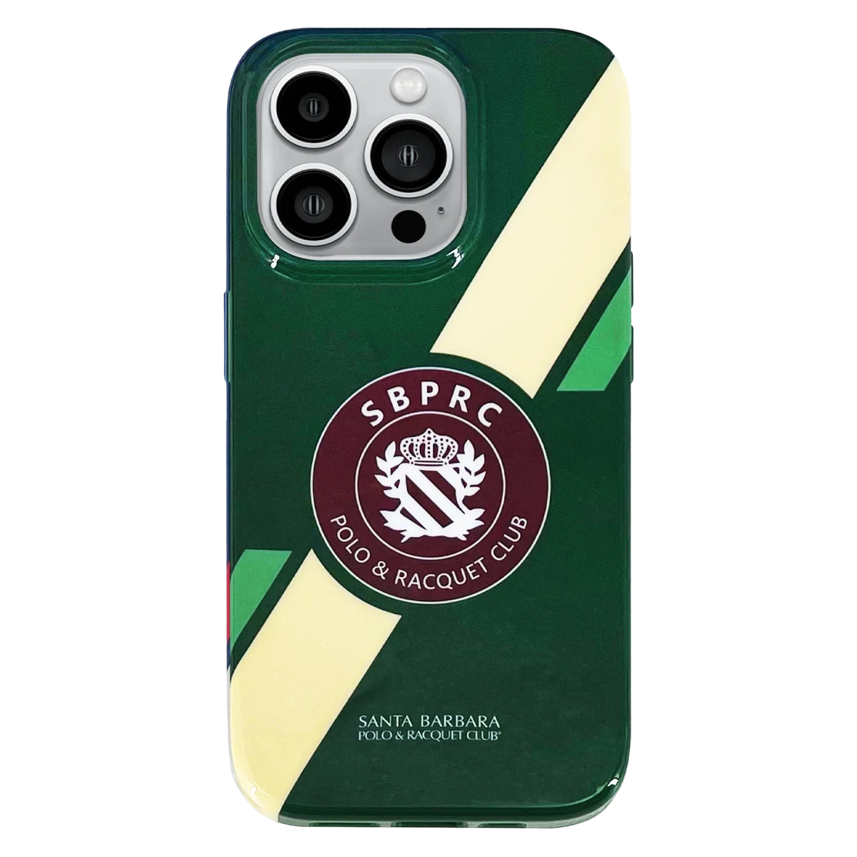 Santa Barbara Polo Racquet Club Apple iPhone 14 Pro Max Alden Kapak - Yeşil