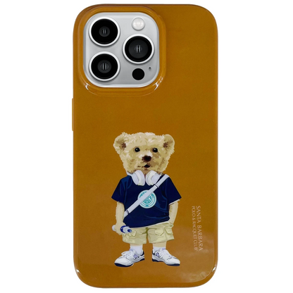 Santa Barbara Polo Racquet Club Apple iPhone 14 Pro Max Chuck Kapak - Kahverengi