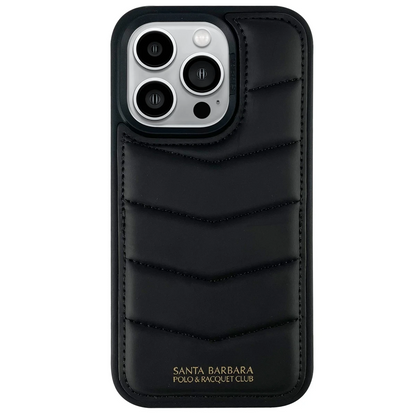 Santa Barbara Polo Racquet Club Apple iPhone 14 Pro Max Clyde Stand Kapak - Siyah