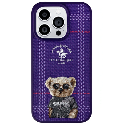 Santa Barbara Polo Racquet Club Apple iPhone 14 Pro Max Dustin Kapak - Mor