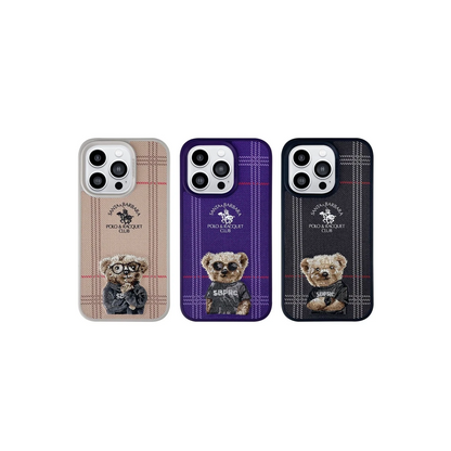 Santa Barbara Polo Racquet Club Apple iPhone 14 Pro Max Dustin Kapak - Mor