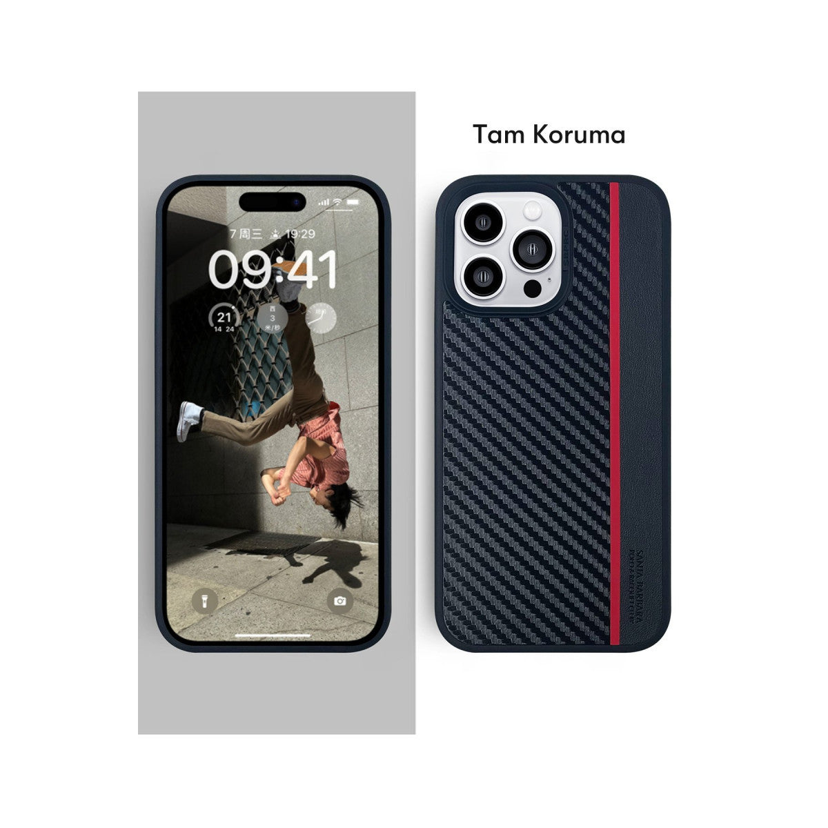 Santa Barbara Polo Racquet Club Apple iPhone 14 Pro Max Hazel Karbon Set Kapak