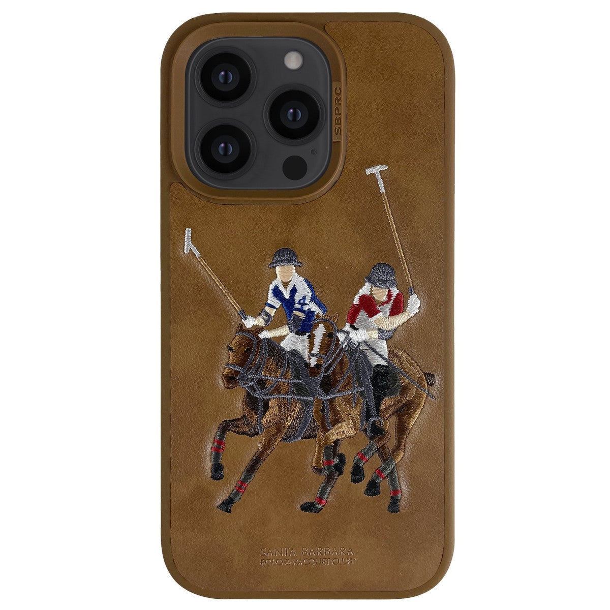 Santa Barbara Polo Racquet Club Apple iPhone 14 Pro Max Jockey Deri Kapak