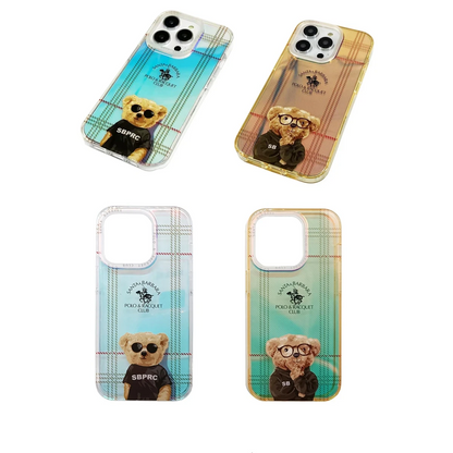 Santa Barbara Polo Racquet Club Apple iPhone 14 Pro Max Naldo Kapak - Gold