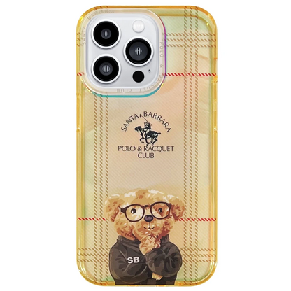 Santa Barbara Polo Racquet Club Apple iPhone 14 Pro Max Naldo Kapak - Gold