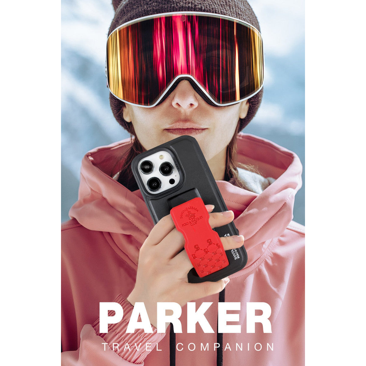 Santa Barbara Polo Racquet Club Apple iPhone 14 Pro Max Parker Stand Kapak