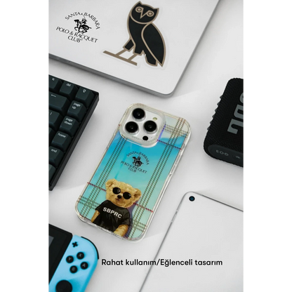 Santa Barbara Polo Racquet Club Apple iPhone 14 Pro Naldo Kapak - Gold