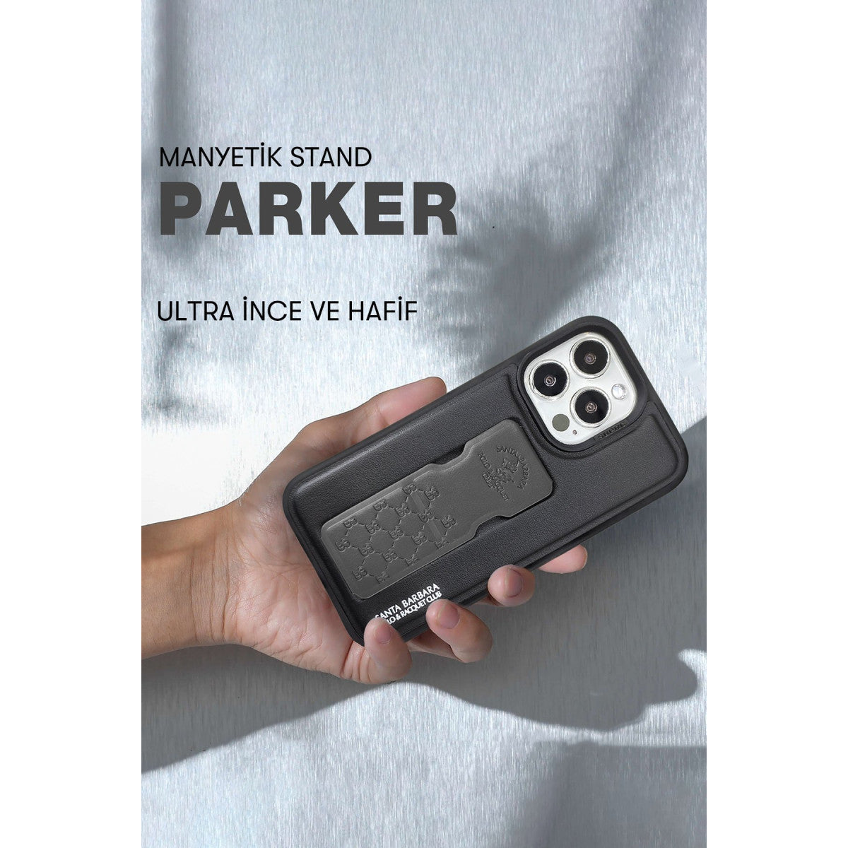 Santa Barbara Polo Racquet Club Apple iPhone 14 Pro Parker Stand Kapak