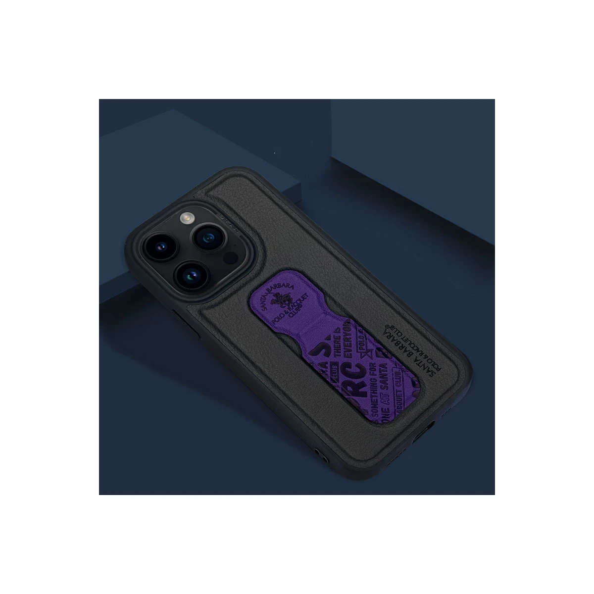 Santa Barbara Polo Racquet Club Apple iPhone 15 Blaise Stand Kapak - Mor