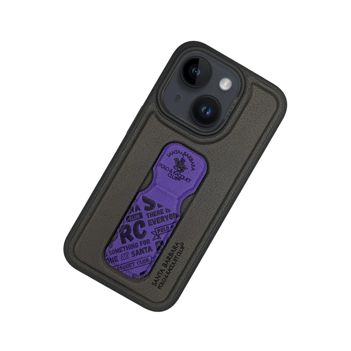 Santa Barbara Polo Racquet Club Apple iPhone 15 Blaise Stand Kapak - Mor