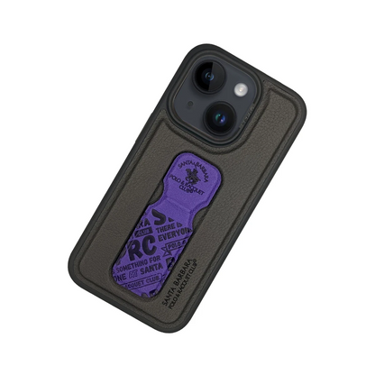 Santa Barbara Polo Racquet Club Apple iPhone 15 Blaise Stand Kapak - Mor