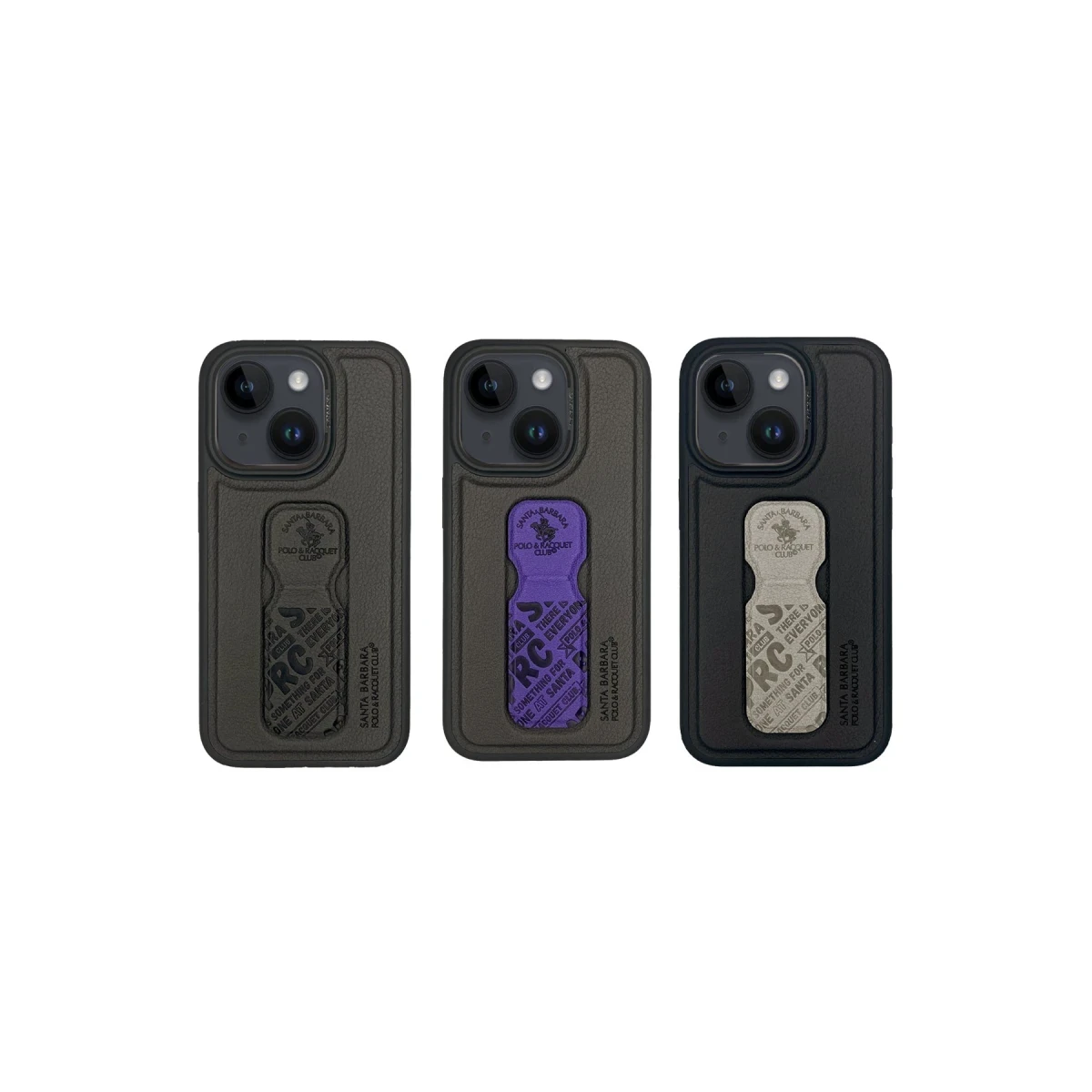 Santa Barbara Polo Racquet Club Apple iPhone 15 Blaise Stand Kapak - Mor