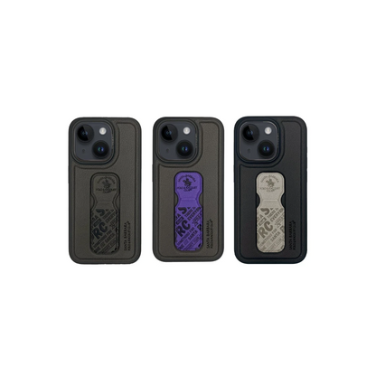 Santa Barbara Polo Racquet Club Apple iPhone 15 Blaise Stand Kapak - Mor