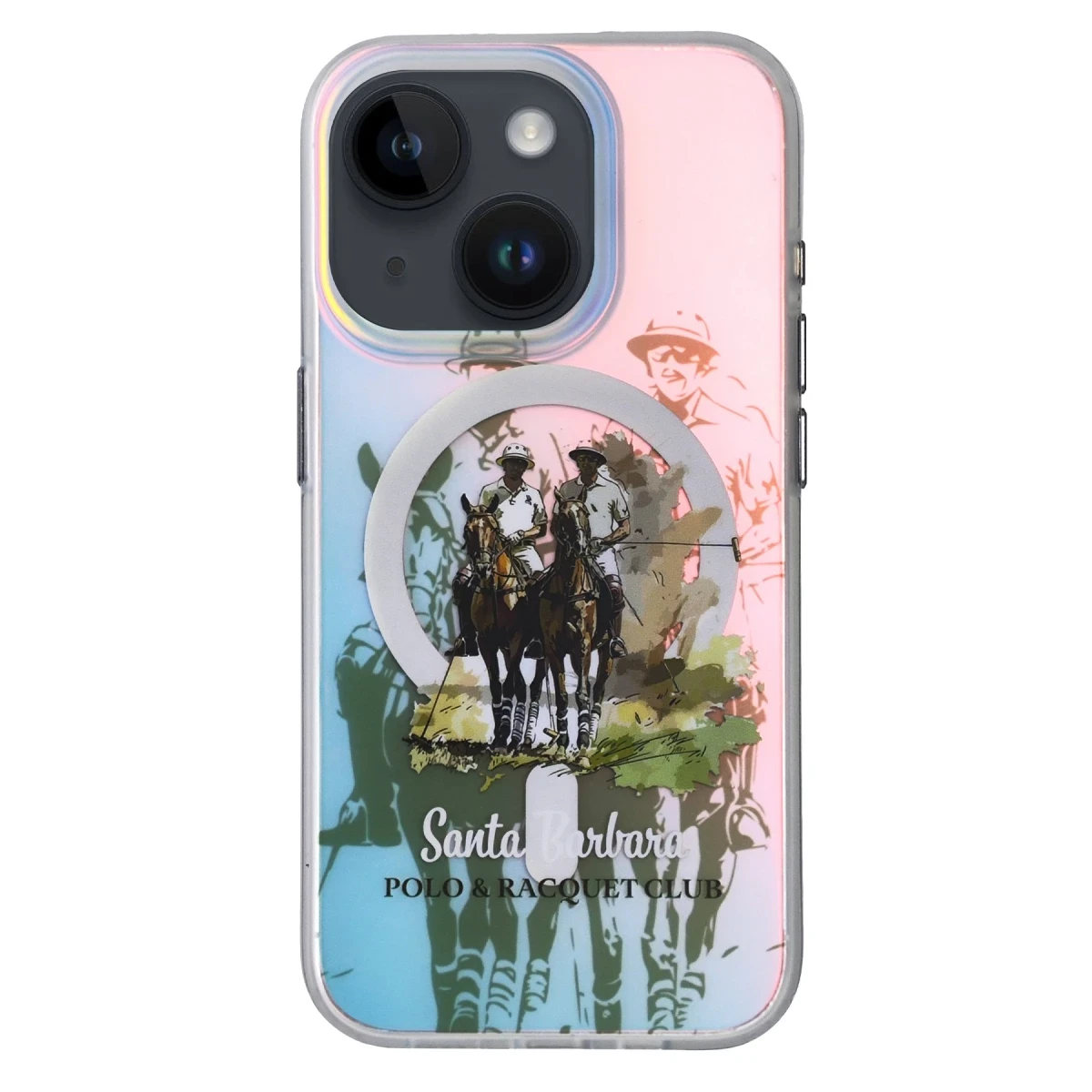 Santa Barbara Polo Racquet Club Apple iPhone 15 Carter Magsafe Kapak - Player