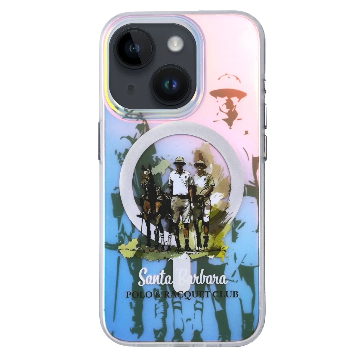 Santa Barbara Polo Racquet Club Apple iPhone 15 Carter Magsafe Kapak - Standing