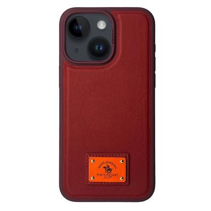 Santa Barbara Polo Racquet Club Apple iPhone 15 Gilbert Kapak - Kırmızı