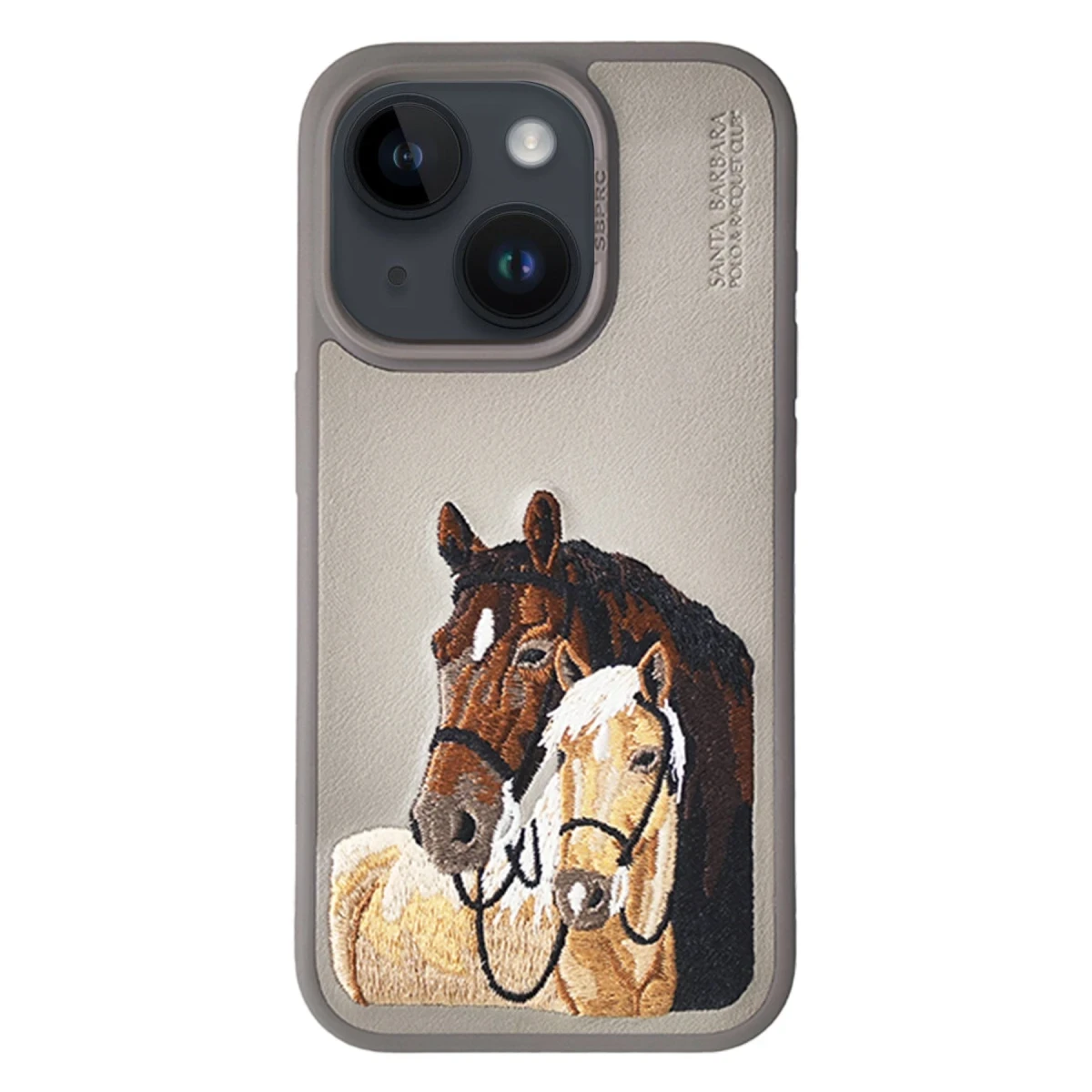 Santa Barbara Polo Racquet Club Apple iPhone 15 Isidore Kapak - Titan Gri