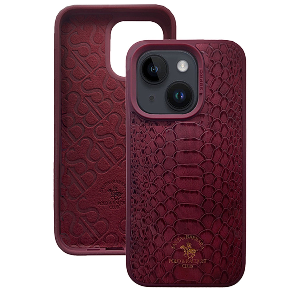 Santa Barbara Polo Racquet Club Apple iPhone 15 Knight Deri Kapak