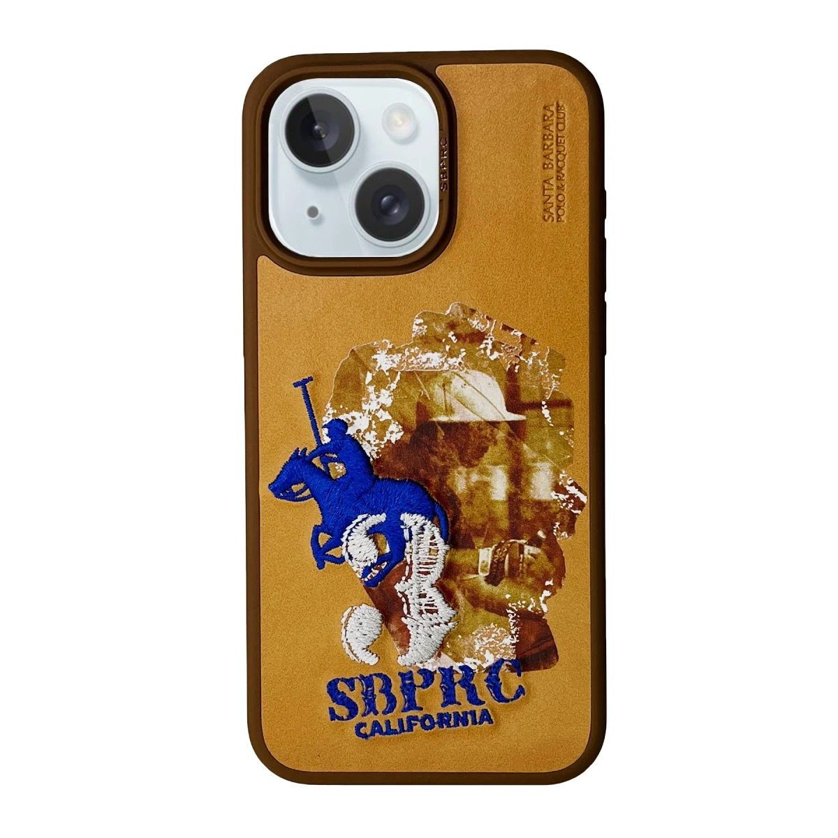Santa Barbara Polo Racquet Club Apple iPhone 15 Marcus Kapak - Kahverengi