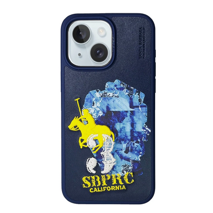 Santa Barbara Polo Racquet Club Apple iPhone 15 Marcus Kapak - Lacivert