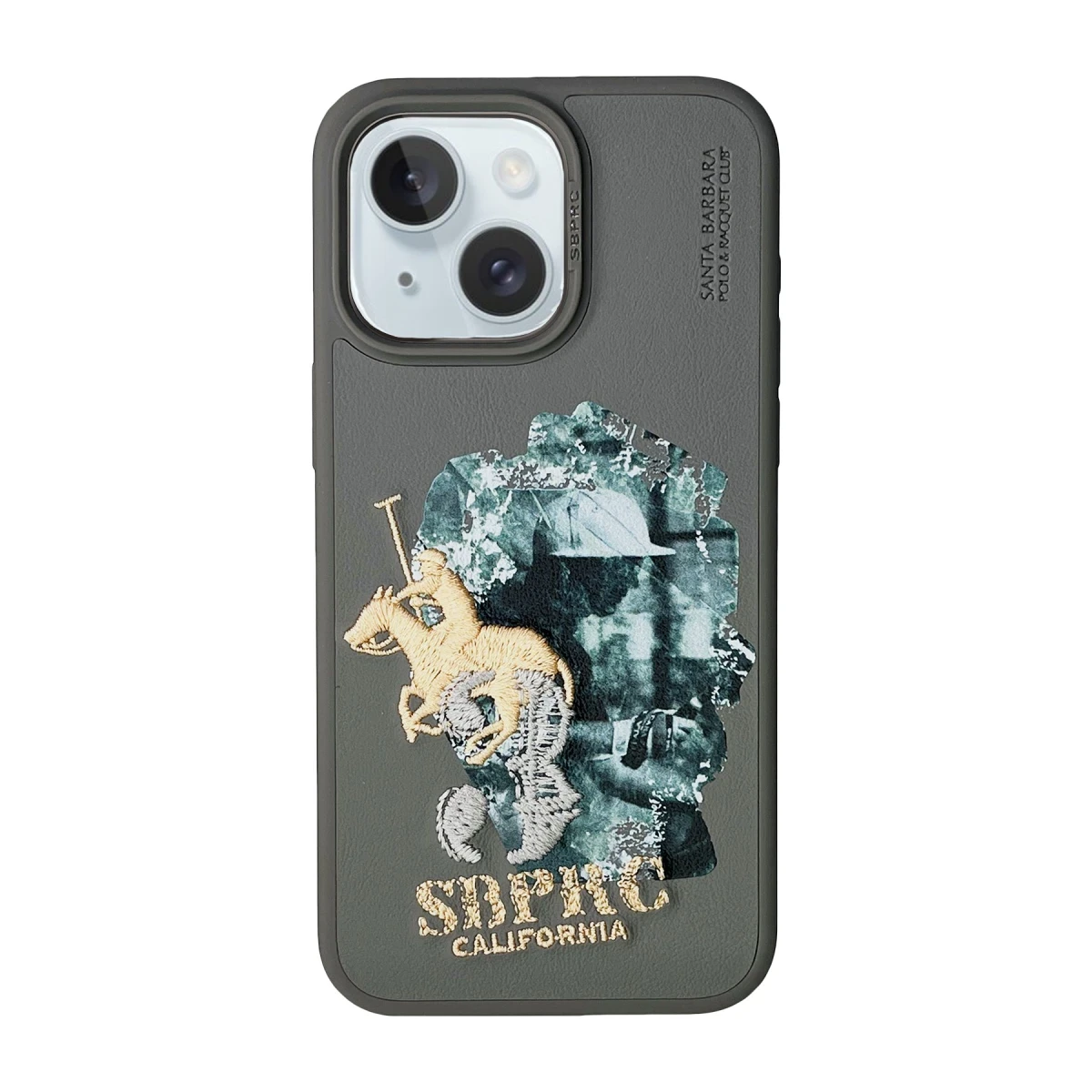 Santa Barbara Polo Racquet Club Apple iPhone 15 Marcus Kapak - Titan Gri
