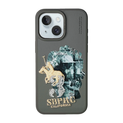 Santa Barbara Polo Racquet Club Apple iPhone 15 Marcus Kapak - Titan Gri