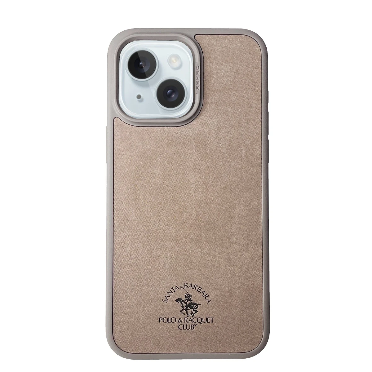 Santa Barbara Polo Racquet Club Apple iPhone 15 Myron Magsafe Kapak - Natural Grey