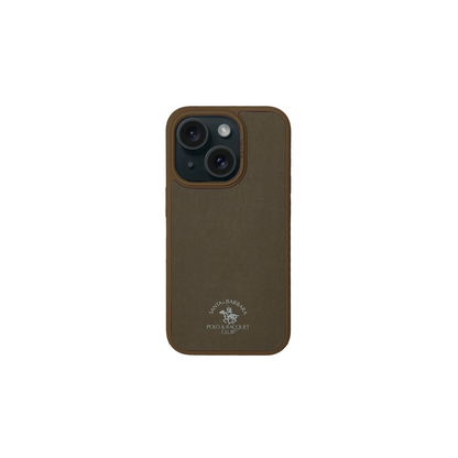 Santa Barbara Polo Racquet Club Apple iPhone 15 Norton Kapak - Kahverengi