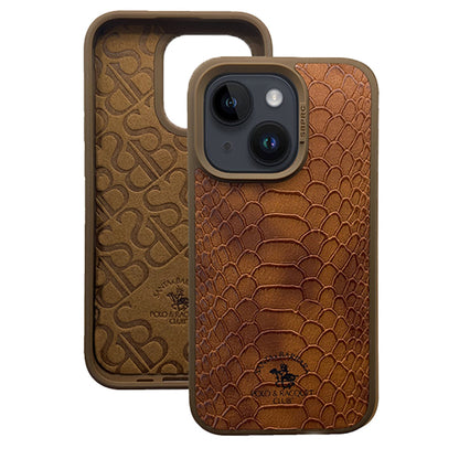 Santa Barbara Polo Racquet Club Apple iPhone 15 Plus Knight Deri Kapak